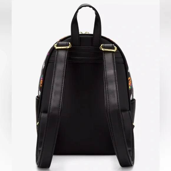 Her Universe Hello Kitty Zombie Pumpkin Glow-In-The-Dark Mini Backpack - Picture 4 of 10